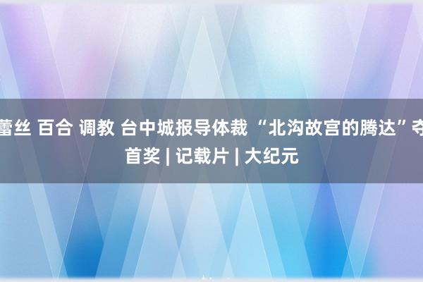 蕾丝 百合 调教 台中城报导体裁 “北沟故宫的腾达”夺首奖 | 记载片 | 大纪元